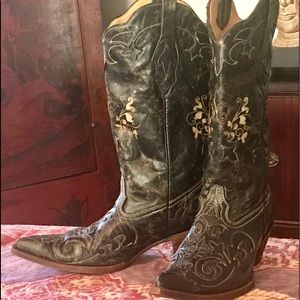 “Corral Vintage” Ladies Cowboy Boots Size 10